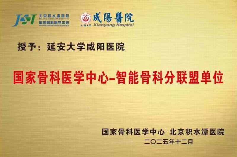 國家骨科醫(yī)學(xué)中心-智能骨科分聯(lián)盟單位
